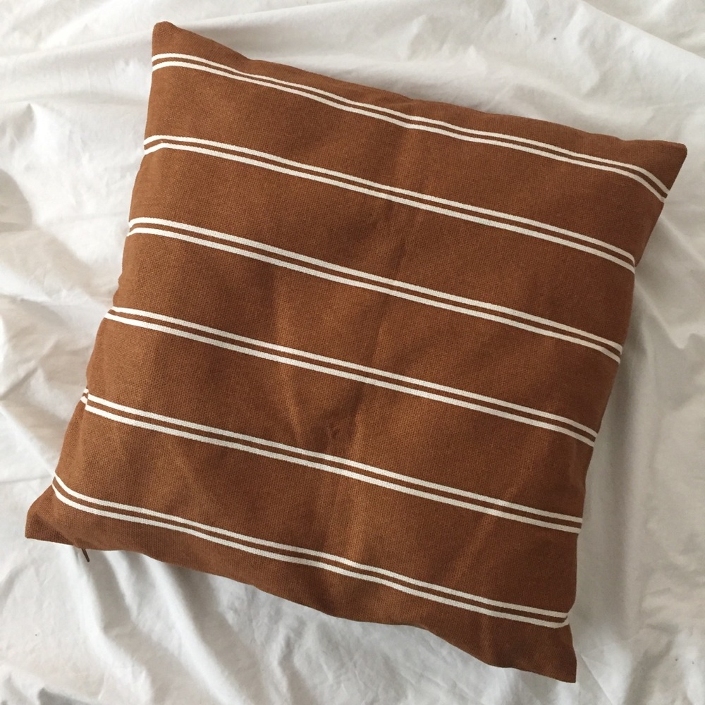 NWOT H&M Home Striped Pillow Cover